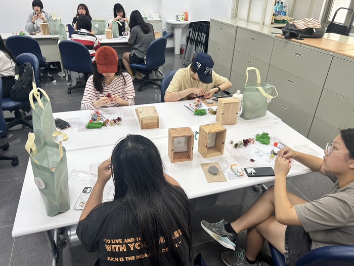 乾燥花相框圖片